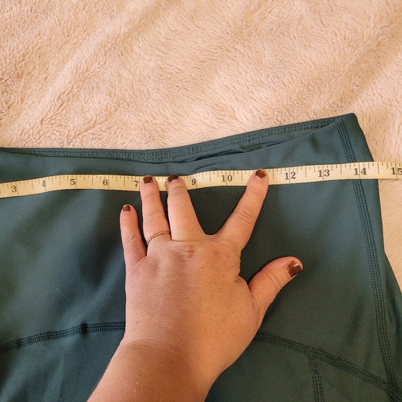 ARRO Athletics Up-Tight Legging Emerald Green petite inseam 24" - Picture 7 of 8